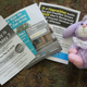 Yesterday’s junk mail, plus a Puffalump for size comparison.